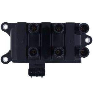 Motorad Ignition Coil, Block Style, 12 Volt DC, 300 to 1000 Ohms Primary Resistance/ 8000 to 14500 Ohms Secondary Resistance, Black, Single – 3IC104