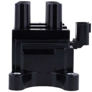 Motorad Ignition Coil, Block Style, 12 Volt DC, 300 to 1000 Ohms Primary Resistance/ 8000 to 14500 Ohms Secondary Resistance, Black, Single – 3IC104