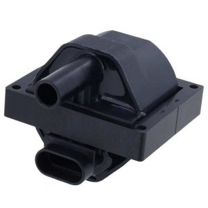 Motorad Ignition Coil, Distributor Style, 12 Volt DC, 150 to 600 Ohms Primary Resistance/ 3000 to 10000 Ohms Secondary Resistance, Black – 3IC111