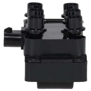 Motorad Ignition Coil, Block Style, 12 Volt DC, 300 to 900 Ohms Primary Resistance/ 9000 to 15000 Ohms Secondary Resistance, Black, Single – 3IC128