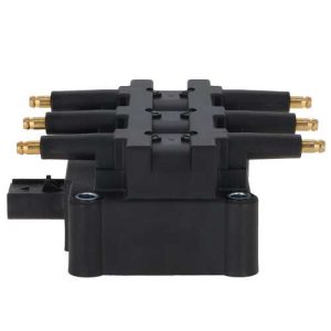 Motorad Ignition Coil, Block Style, 12 Volt DC, 400 to 1100 Ohms Primary Resistance/ 5000 to 10500 Ohms Secondary Resistance, Black, Single – 3IC145