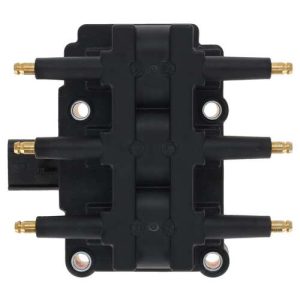 Motorad Ignition Coil, Block Style, 12 Volt DC, 400 to 1100 Ohms Primary Resistance/ 5000 to 10500 Ohms Secondary Resistance, Black, Single – 3IC145