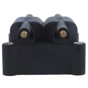 Motorad Ignition Coil, Block Style, 12 Volt DC, 400 to 1100 Ohms Primary Resistance/ 5000 to 10500 Ohms Secondary Resistance, Black, Single – 3IC400