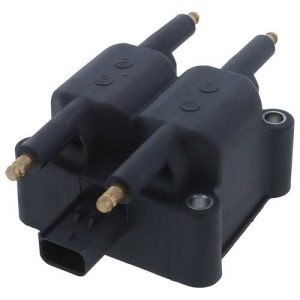 Motorad Ignition Coil, Block Style, 12 Volt DC, 400 to 1100 Ohms Primary Resistance/ 5000 to 10500 Ohms Secondary Resistance, Black, Single – 3IC400