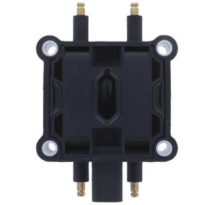 Motorad Ignition Coil, Block Style, 12 Volt DC, 400 to 1100 Ohms Primary Resistance/ 5000 to 10500 Ohms Secondary Resistance, Black, Single – 3IC400