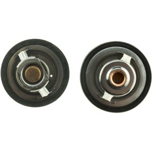 Motorad Thermostat, Standard, Temperature: 180F and 205F, With Water Inlet and Water Outlet Thermostats/ Water Outlet Gaskets/ Set of 2 Seals – 427457