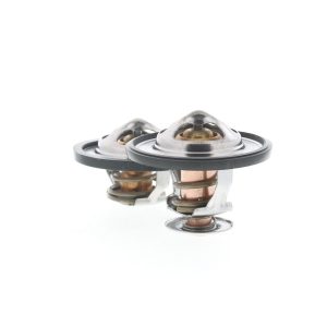 Motorad Thermostat, Standard, Temperature: 180F and 205F, With Water Inlet and Water Outlet Thermostats/ Water Outlet Gaskets/ Set of 2 Seals – 427457