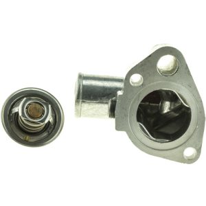 Motorad Thermostat, Temperature: 192F, Steel/ Stainless Steel/ Copper/ Paper, With Gasket, Silver – 4884KT