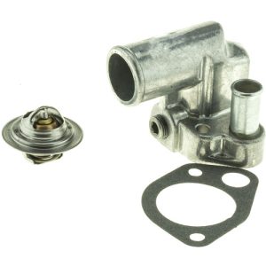 Motorad Thermostat, Temperature: 192F, Steel/ Stainless Steel/ Copper/ Paper, With Gasket, Silver – 4884KT
