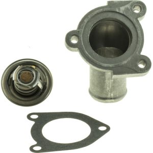 Motorad Thermostat, Temperature: 192F, Steel/ Stainless Steel/ Copper/ Paper, With Gasket, Silver – 4941KT