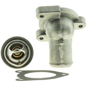 Motorad Thermostat, Temperature: 192F, Steel/ Stainless Steel/ Copper/ Paper, With Gasket, Silver – 4941KT