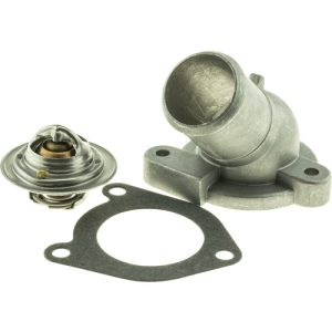Motorad Thermostat, Temperature: 192F, Steel/ Stainless Steel/ Copper/ Paper, With Gasket, Silver – 4941KT