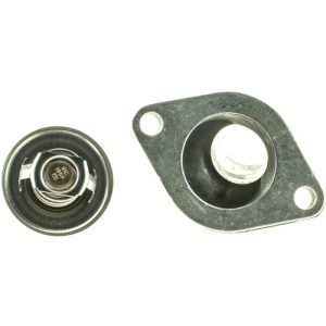 Motorad Thermostat, Temperature: 195F, Steel/ Stainless Steel/ Copper/ Rubber, With Seal, Black/ Silver – 4992KT