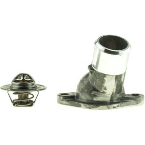 Motorad Thermostat, Temperature: 195F, Steel/ Stainless Steel/ Copper/ Rubber, With Seal, Black/ Silver – 4992KT