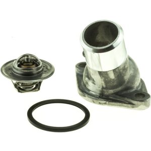 Motorad Thermostat, Temperature: 195F, Steel/ Stainless Steel/ Copper/ Rubber, With Seal, Black/ Silver – 4992KT