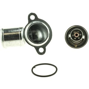 Motorad Thermostat, Temperature: 185F, Steel/ Stainless Steel/ Copper/ Rubber, With Seal, Black/ Silver – 5004KT
