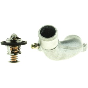 Motorad Thermostat, Temperature: 195F, Steel/ Stainless Steel/ Copper/ Rubber, With Seal, Black/ Silver – 5166KT