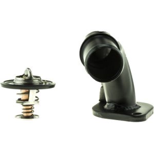 Motorad Thermostat, Temperature: 195F, Steel/ Stainless Steel/ Copper/ Rubber, With Seal, Black/ Silver – 5168KT