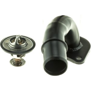 Motorad Thermostat, Temperature: 195F, Steel/ Stainless Steel/ Copper/ Rubber, With Seal, Black/ Silver – 5168KT