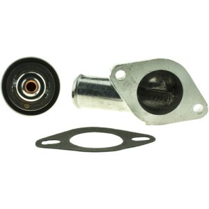 Motorad Thermostat, Temperature: 195F, Steel/ Stainless Steel/ Copper/ Rubber/ Paper, With Seal, Black/ Silver – 5169KT