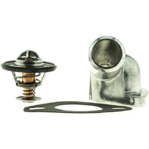 Motorad Thermostat, Temperature: 195F, Steel/ Stainless Steel/ Copper/ Rubber/ Paper, With Seal, Black/ Silver – 5169KT