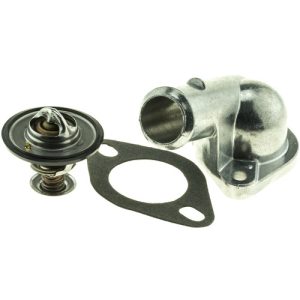 Motorad Thermostat, Temperature: 195F, Steel/ Stainless Steel/ Copper/ Rubber/ Paper, With Seal, Black/ Silver – 5169KT
