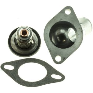 Motorad Thermostat, Temperature: 195F, Steel/ Stainless Steel/ Copper/ Rubber/ Paper, Black/ Silver – 5170KT