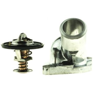 Motorad Thermostat, Temperature: 195F, Steel/ Stainless Steel/ Copper/ Rubber/ Paper, Black/ Silver – 5170KT