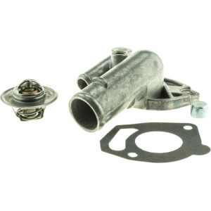 Motorad Thermostat, Temperature: 195F, Steel/ Stainless Steel/ Copper/ Paper, With Gasket, Silver – 5180KT