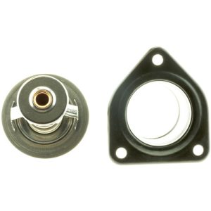 Motorad Thermostat, Temperature: 192F, Steel/ Stainless Steel/ Copper/ Rubber, With Seal, Black/ Silver – 5190KT