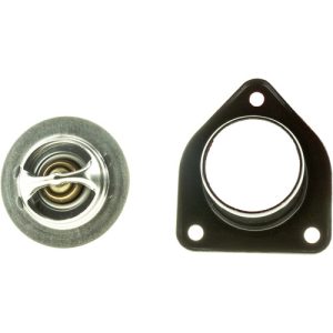 Motorad Thermostat, Temperature: 192F, Steel/ Stainless Steel/ Copper/ Rubber, With Seal, Black/ Silver – 5190KT