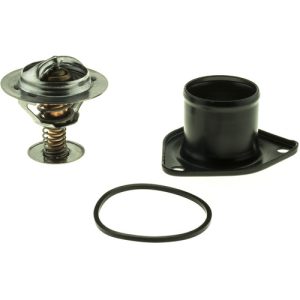 Motorad Thermostat, Temperature: 192F, Steel/ Stainless Steel/ Copper/ Rubber, With Seal, Black/ Silver – 5190KT