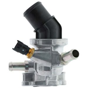 Motorad Thermostat Housing, Aluminum/ Stainless Steel/ Copper, Black and Silver, 176 Degree Temperature – 784-176
