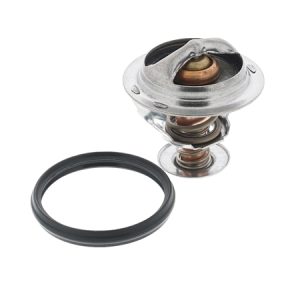 Motorad Thermostat, 198 Degrees, Stainless Steel/ Copper, Without Gaskets, Silver, 0.04 Inch Flange Thickness – 851-198