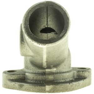 Motorad Thermostat Housing, Steel, 0.54 Inch Flange Thickness, Silver, With Gasket/ Plug – CH2030