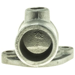 Motorad Thermostat Housing, Steel, Silver, 1.6 Inch Diameter Inlet Port, 1.7 Inch Outlet Diameter, 2.45 Inch Height – CH2033