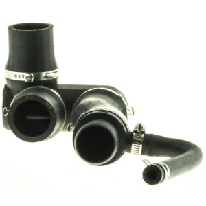 Motorad Engine Coolant Water Outlet, 1.27 Inch Outlet Diameter, Plastic, Black, With Water Outlet Tube – CH2205