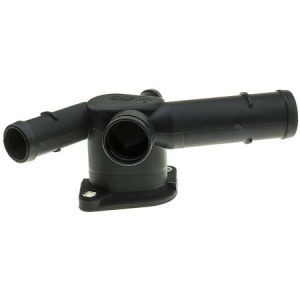 Motorad Thermostat Housing, 45 Degree Swivel Neck, Gasket Seal, Black – CH2707