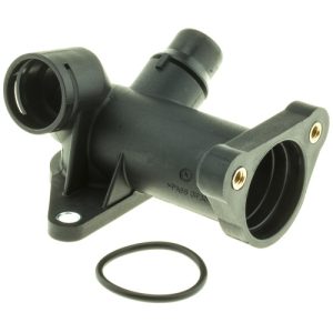 Motorad Radiator Coolant Hose Connector, Plastic, Black, 1.51 Inch Outlet Diameter, With Housing and Seal – CH2869
