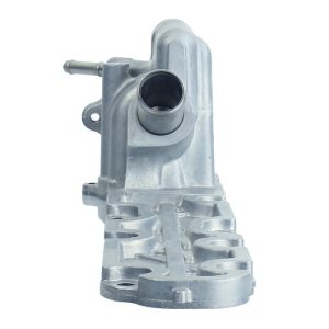 Motorad Thermostat Housing, Plastic, Rubber Seal, Black – CH3914