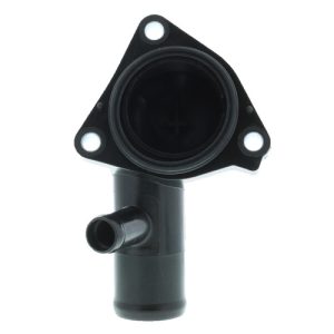 Motorad Thermostat Housing, Plastic, Black, 2 Outlet Ports, 0.72 Inch/ 1.39 Inch Outlet Diameter, 3.11 Inch Height – CH5126