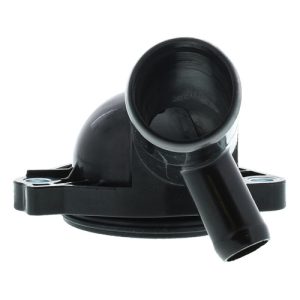 Motorad Thermostat Housing, Plastic, Black, 2 Outlet Ports, 0.72 Inch/ 1.39 Inch Outlet Diameter, 3.11 Inch Height – CH5126