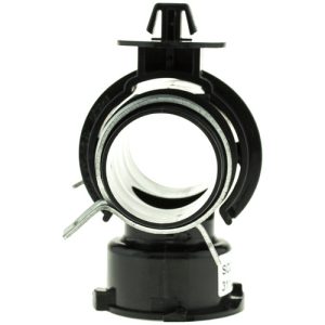 Motorad Coolant Filler Neck, 1.78 Inch Outlet Diameter, Black, Plastic, With Clamps – CH5324