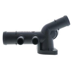Motorad Radiator Coolant Hose Connector, Plastic, Black, With Coolant Flange and Seal – CH6102