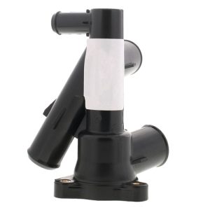 Motorad Thermostat Housing, Plastic, Black, 4 Outlet Ports, Rubber Seal – CH8778