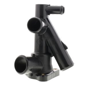 Motorad Thermostat Housing, Plastic, Black, 4 Outlet Ports, Rubber Seal – CH8778