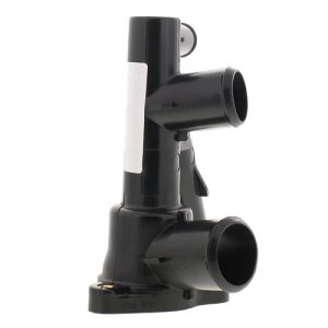 Motorad Thermostat Housing, Plastic, Black, 4 Outlet Ports, Rubber Seal – CH8778