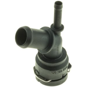 Motorad Engine Coolant Water Outlet, One Straight/ One 45 Degree Outlet, 0.78 Inch Outlet Diameter, Black, Plastic – CH9916