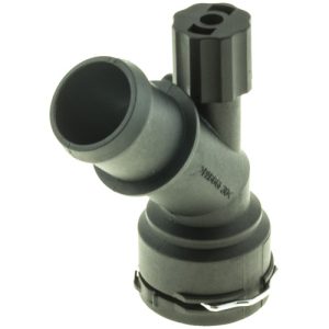 Motorad Radiator Coolant Hose Connector, Plastic, Black, 1.24 Inch Outlet Diameter, With Clamps – CH9919