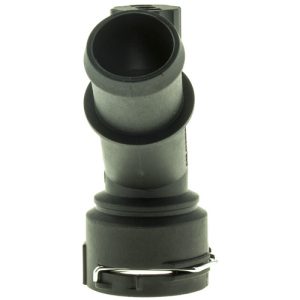 Motorad Radiator Coolant Hose Connector, Plastic, Black, 1.24 Inch Outlet Diameter, With Clamps – CH9919
